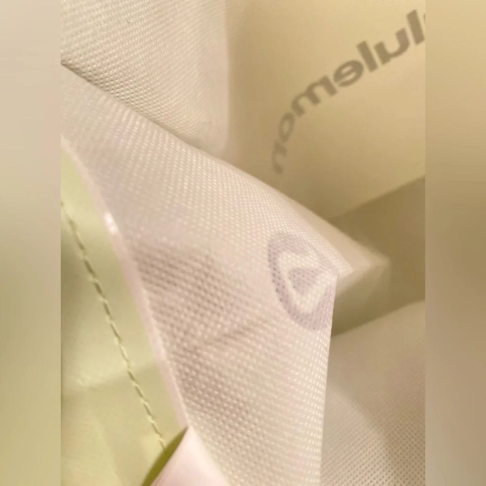 Lululemon Athletica Light Green Reusable Bag